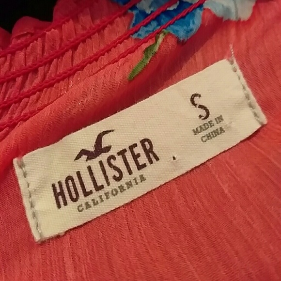 Women's sheer Hollister blouse, size S - Picture 3 of 3
